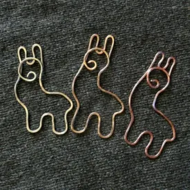 Adorable Alpaca Shawl Pin