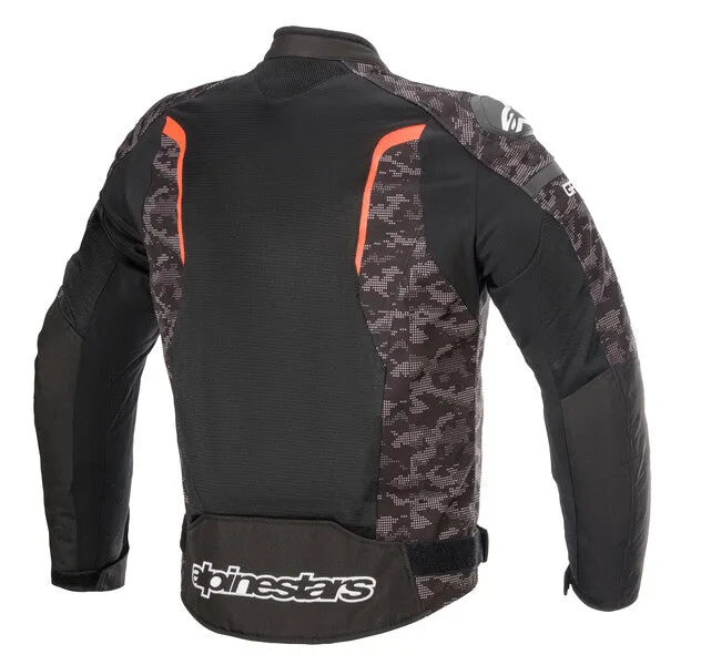 Alpinestars T-Gp Plus R V3 Air Riding Jacket Black Camo Red Fluo