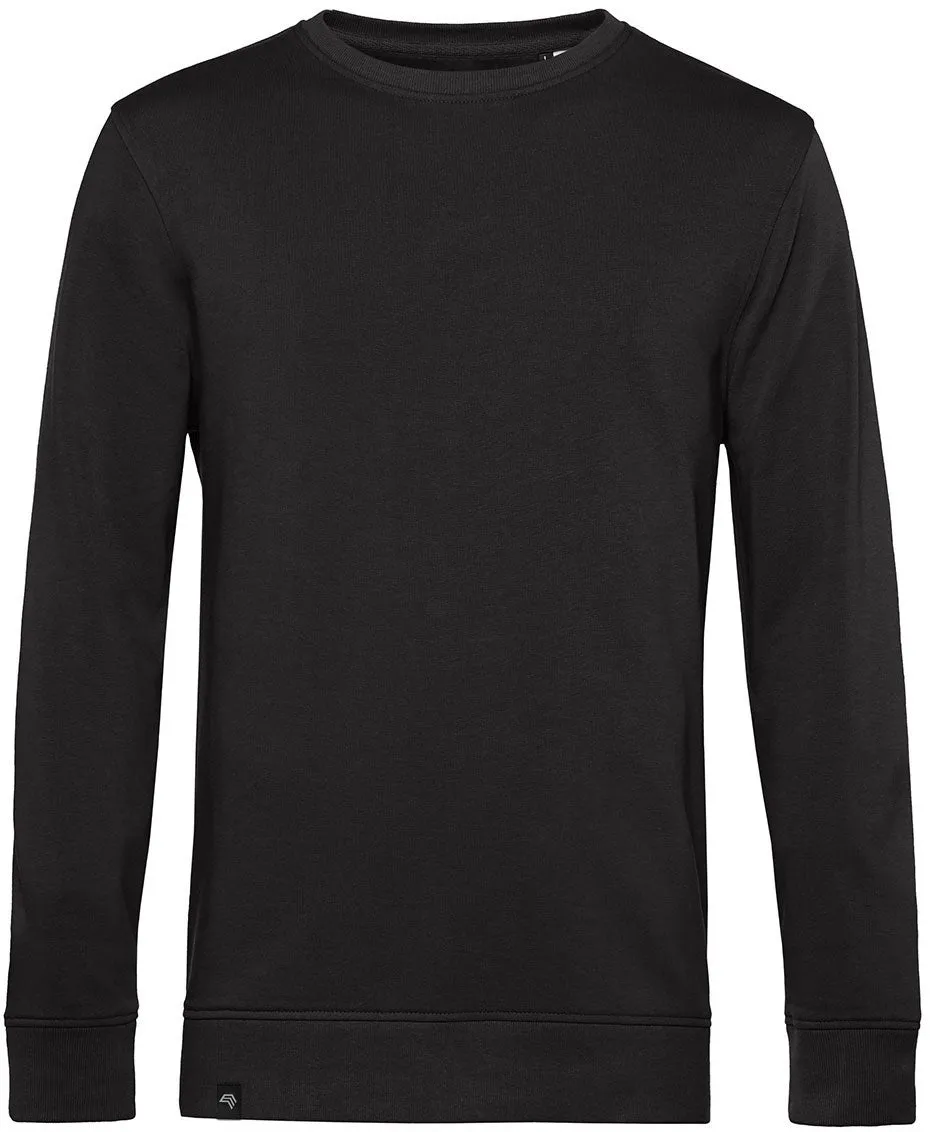 BAC U31B ― Weiches Unisex Bio-Baumwolle Sweatshirt - Schwarz