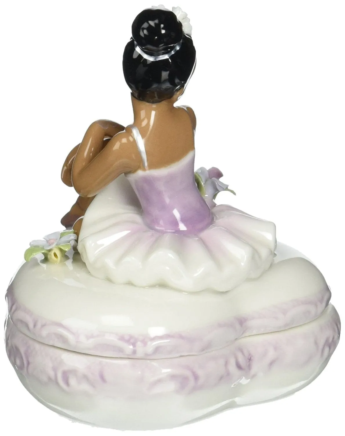 Ballerina Porcelain Trinket Box