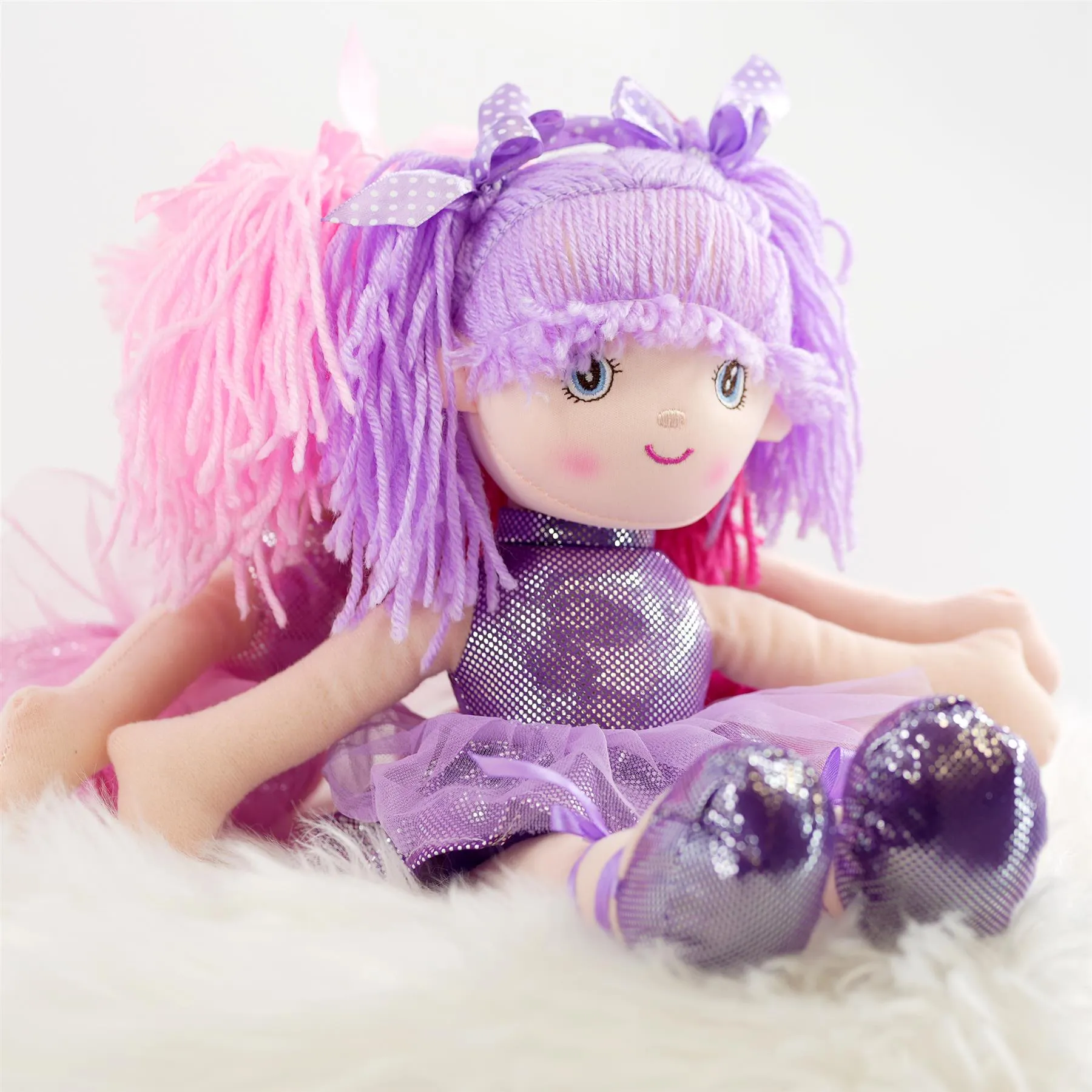 Ballerina Rag Doll 16"