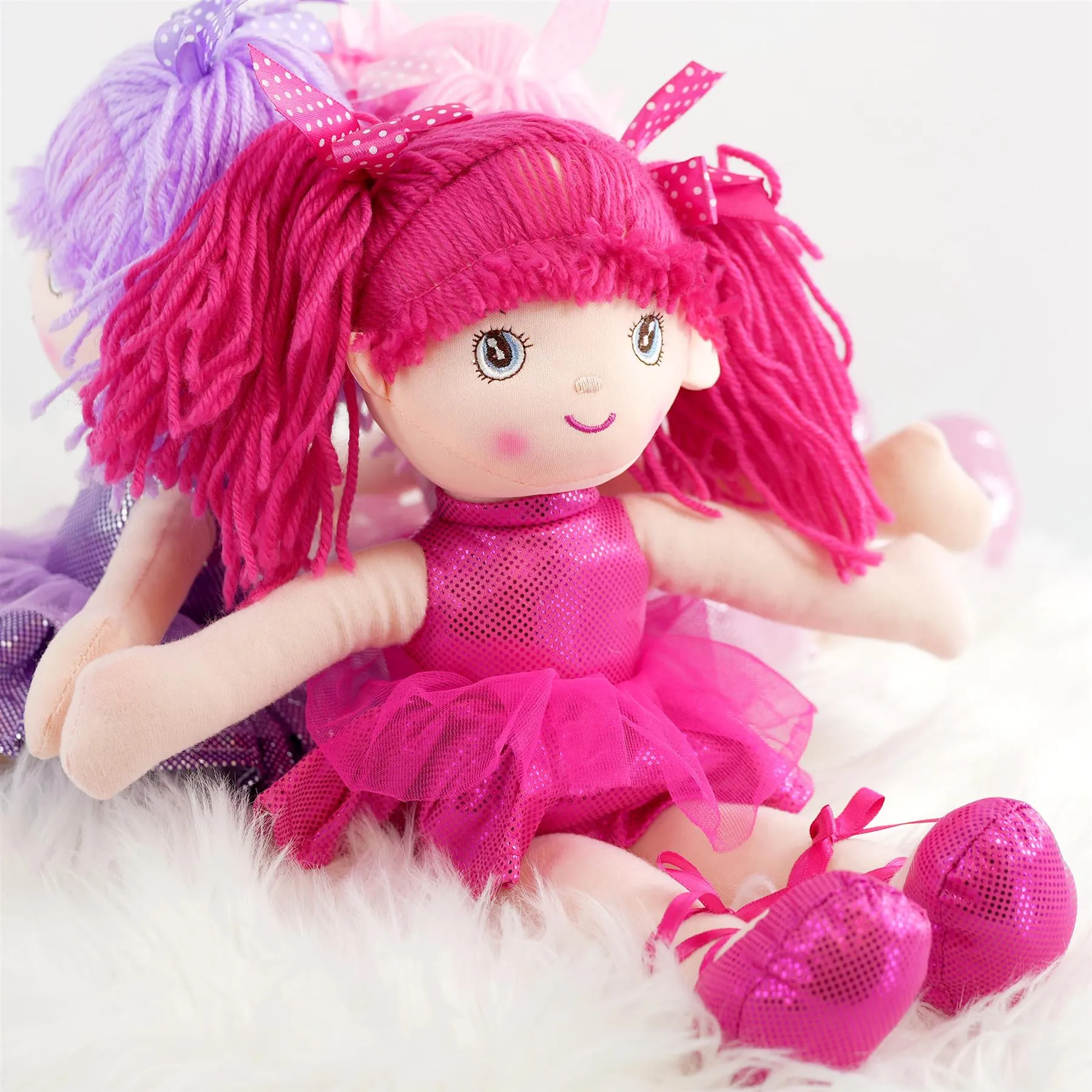 Ballerina Rag Doll 16"