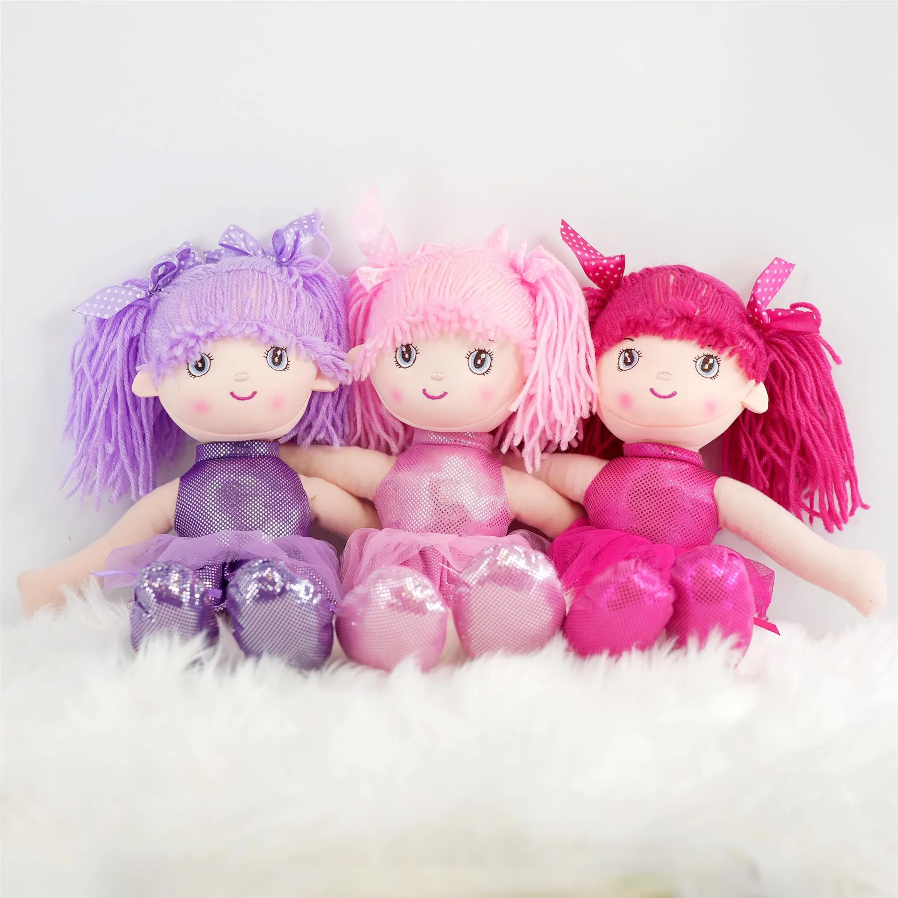 Ballerina Rag Doll 16"