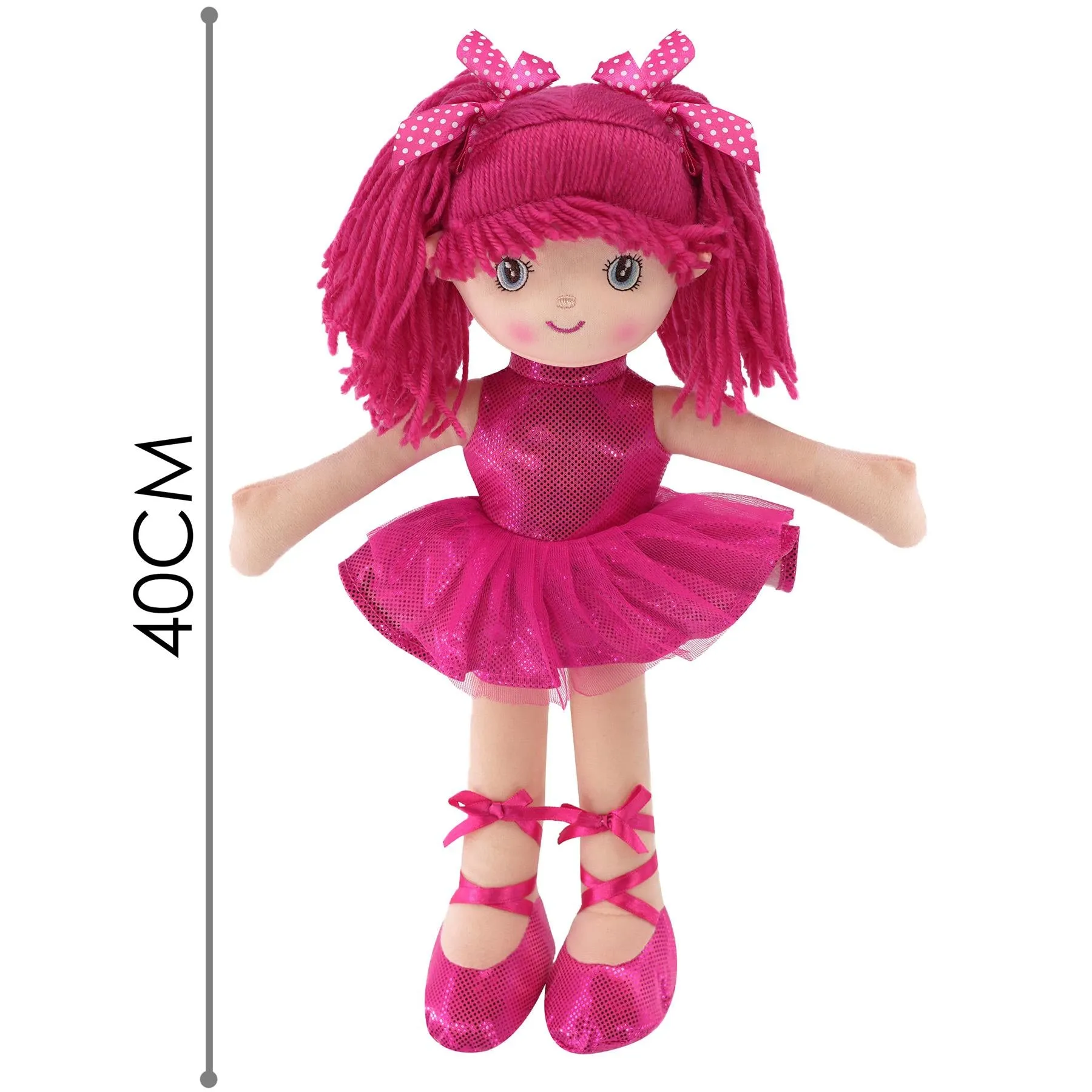 Ballerina Rag Doll 16"