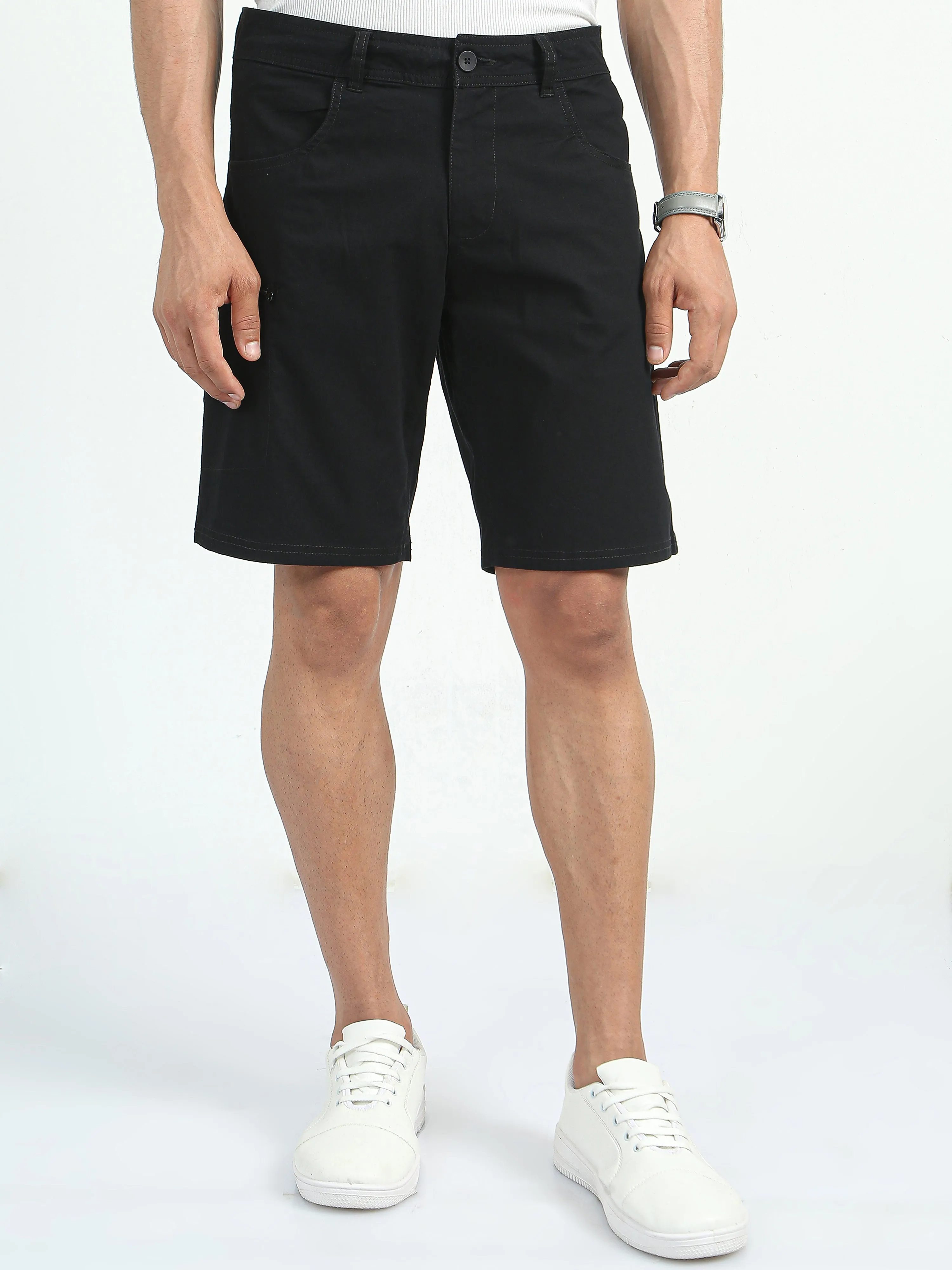 Bear - Cargo Shorts - Black