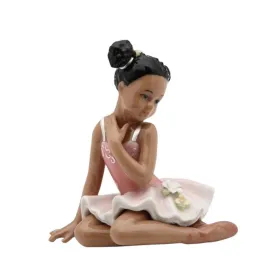 Black Ballerina II Porcelain Figurine