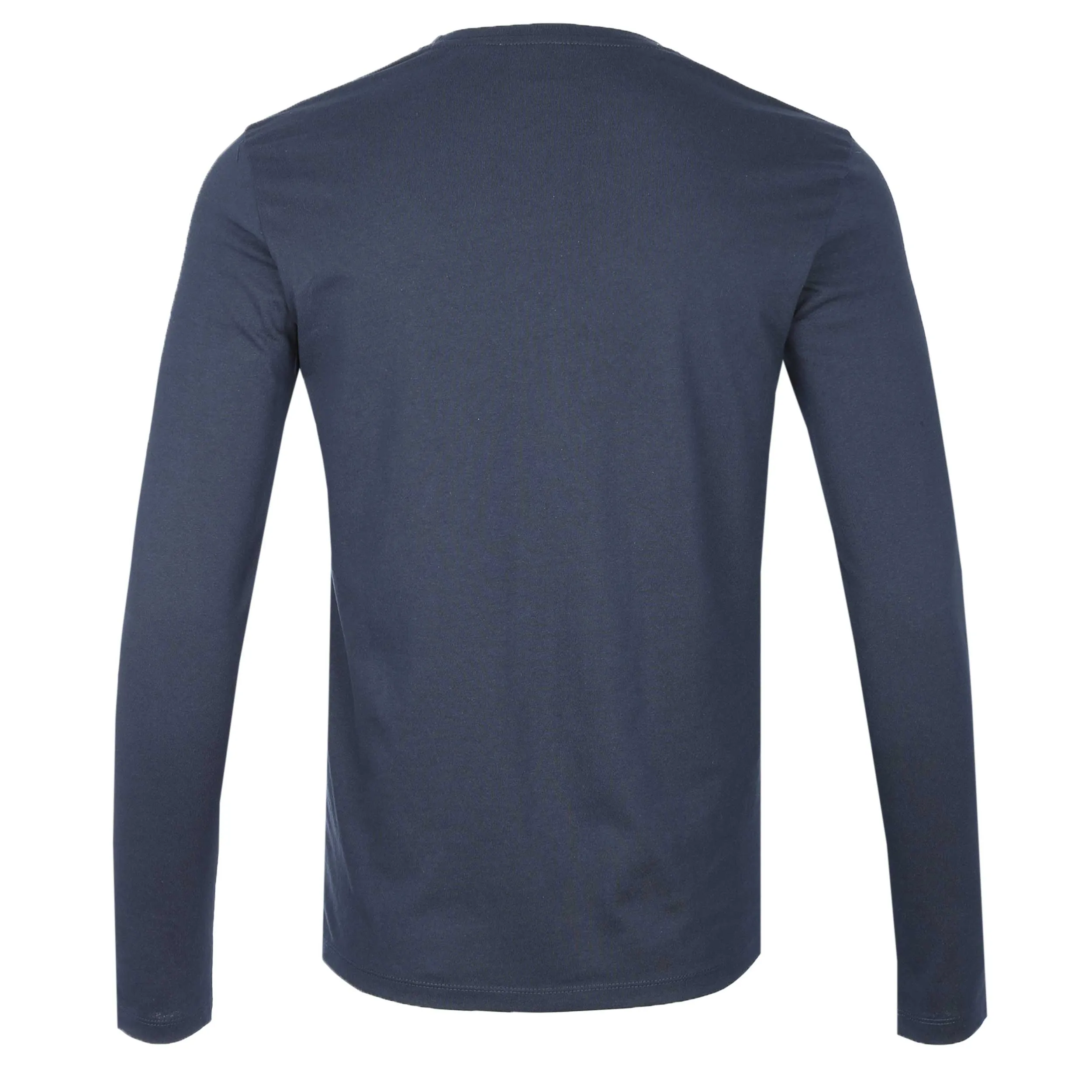 BOSS Tacks Long Sleeve T Shirt in Navy