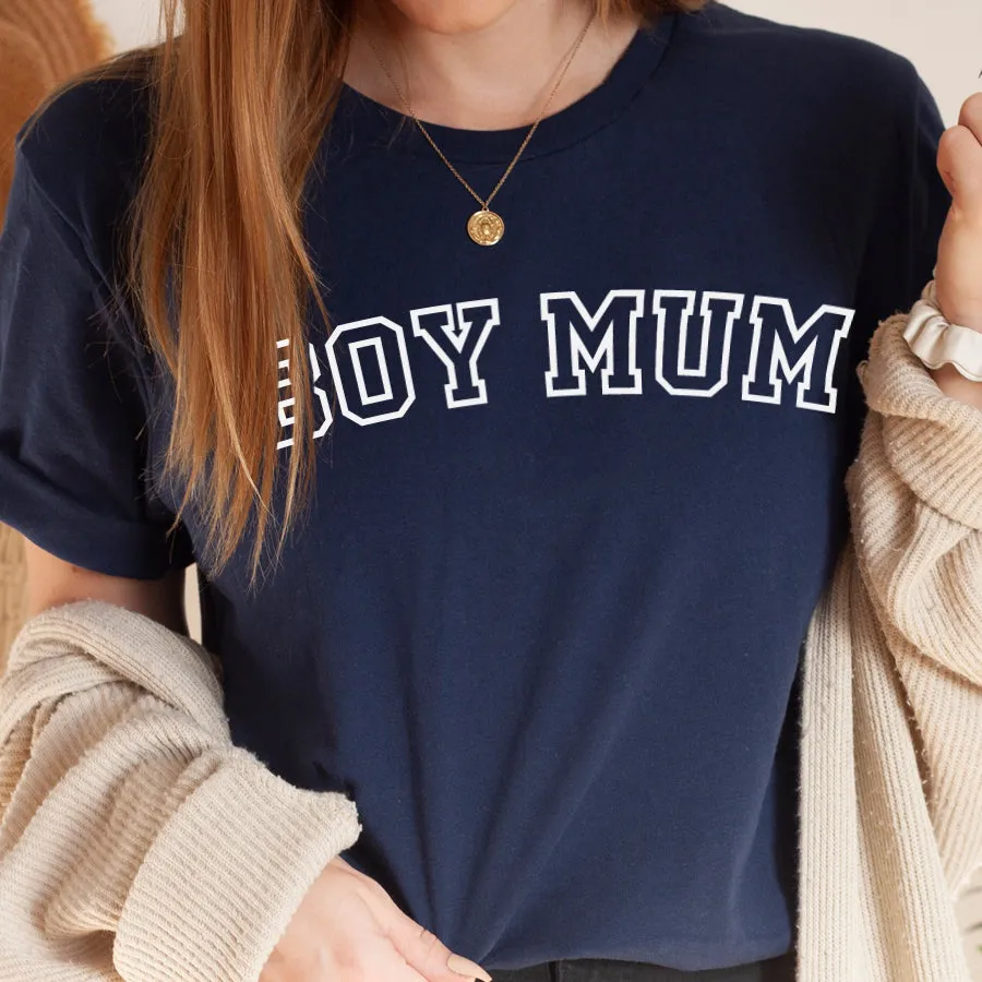 Boy Mum Harvard College T-Shirt