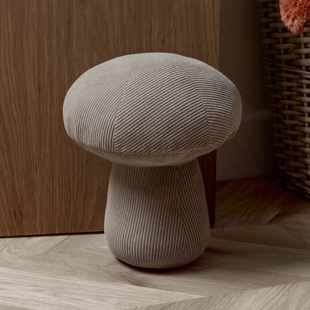 Cord Mushroom Door Stop Taupe