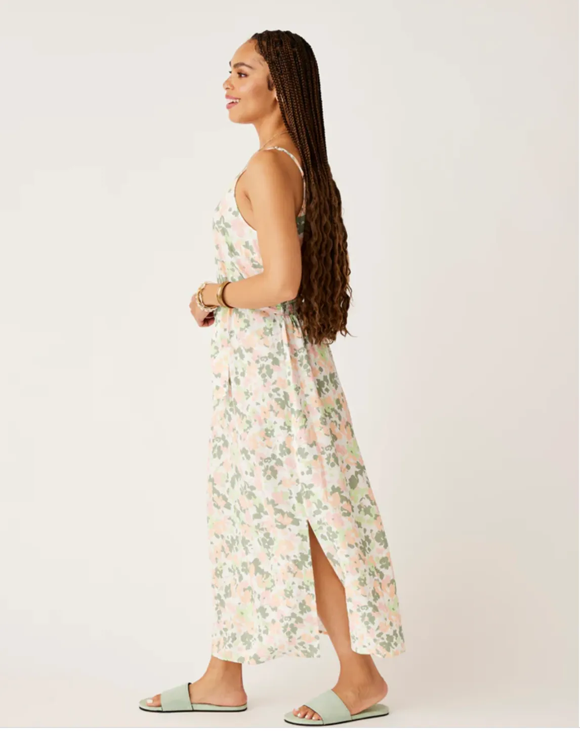 D Macy Dress - cloud wildflower