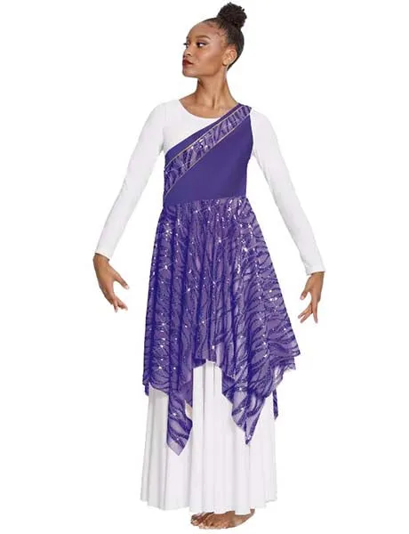 Eurotard 82567 Passion of Faith Asymmetrical Tunic