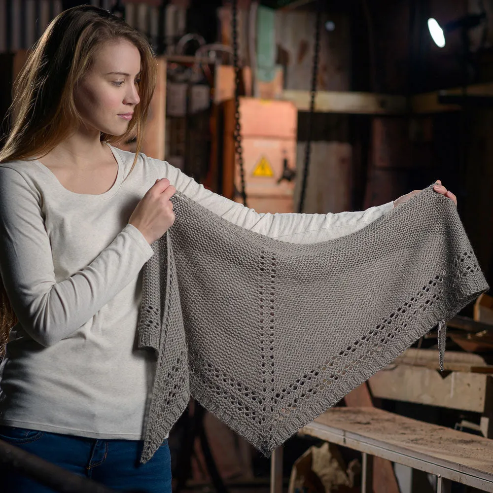 Eyelet Shawl Kit