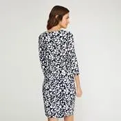 Floral Pintuck Theresa Dress