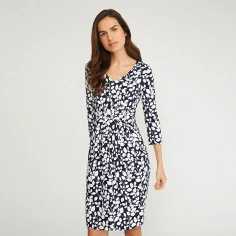 Floral Pintuck Theresa Dress