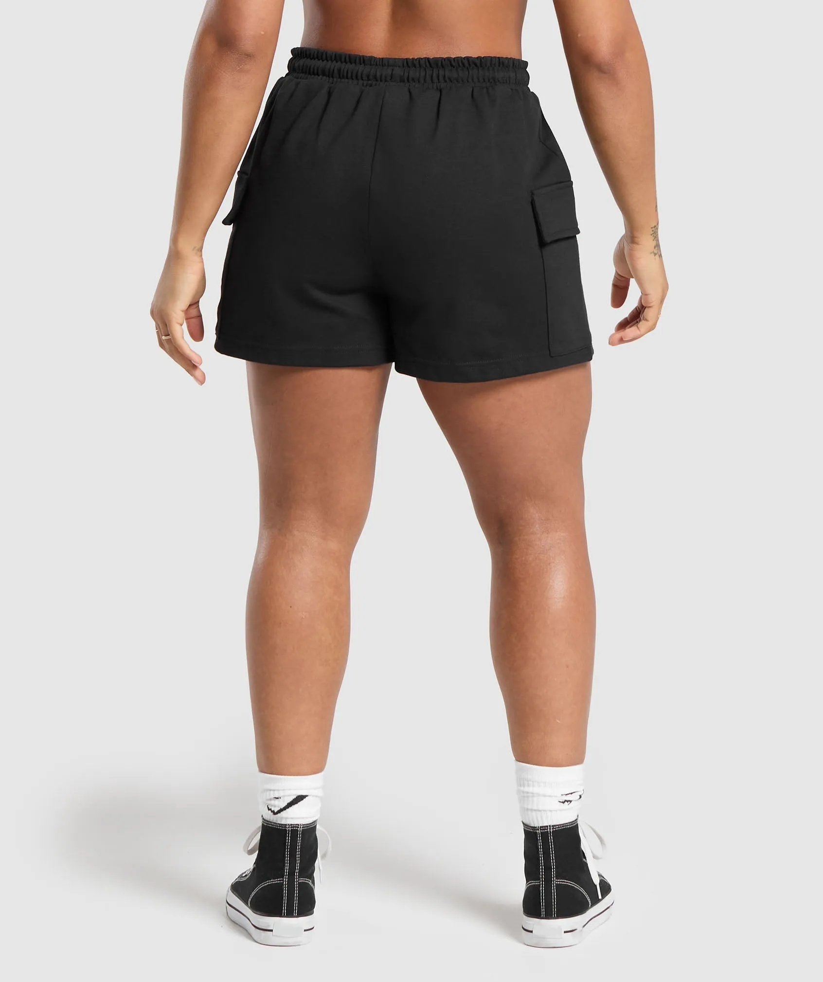 Gymshark Cargo Pocket Shorts - Black