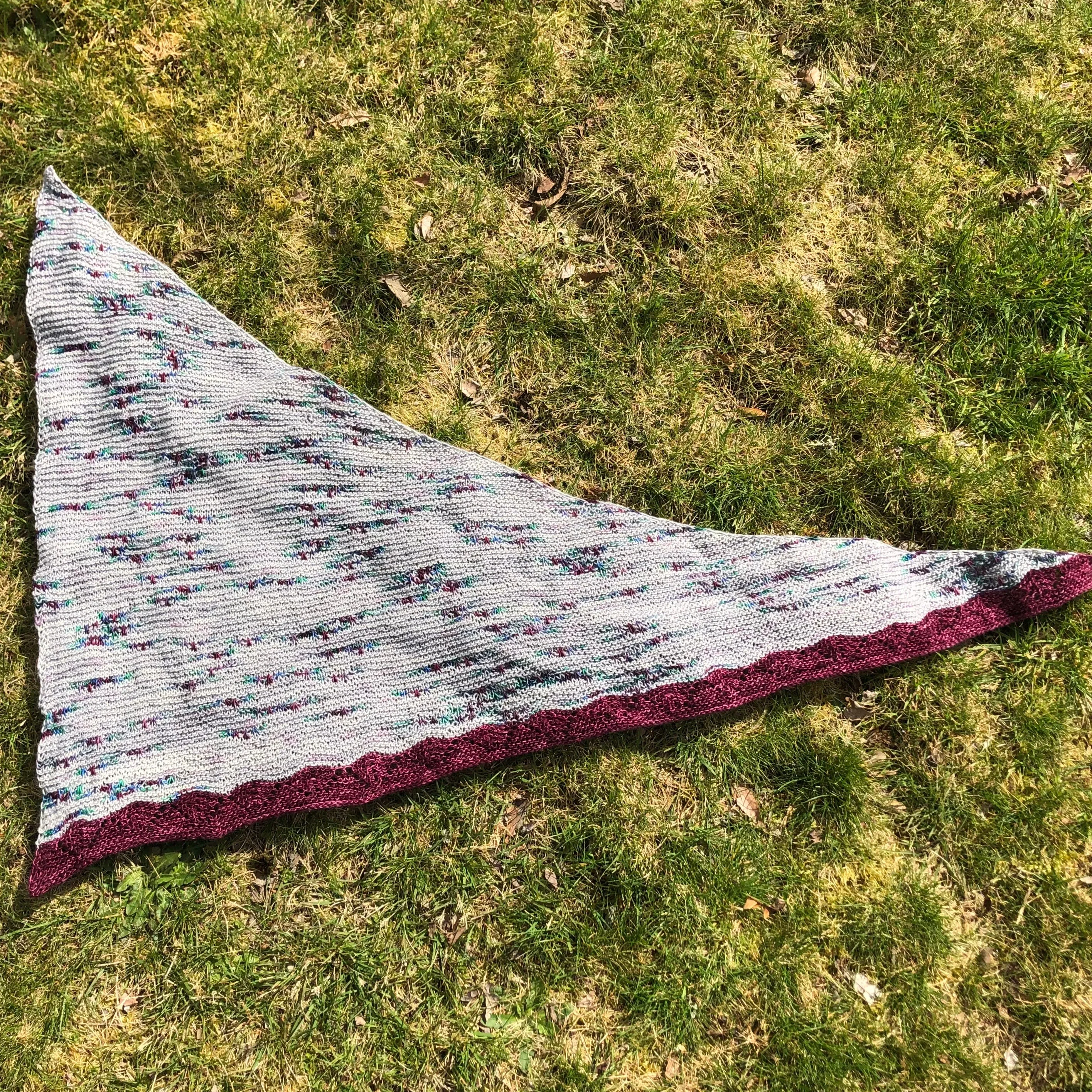 Hope Springs Eternal Shawl PDF Pattern, Norwegian