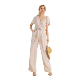 Kori America Jumpsuit with Tie Multi