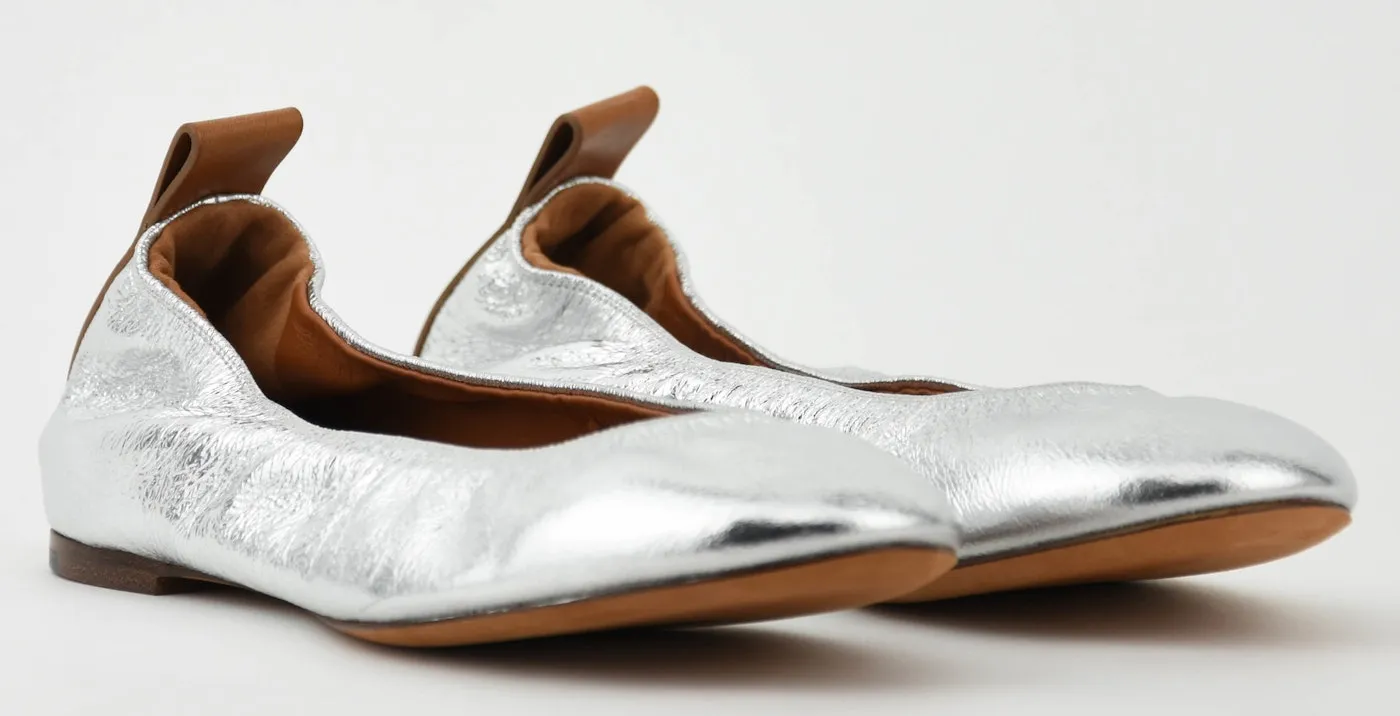 LANVIN  BALLERINA SILVER