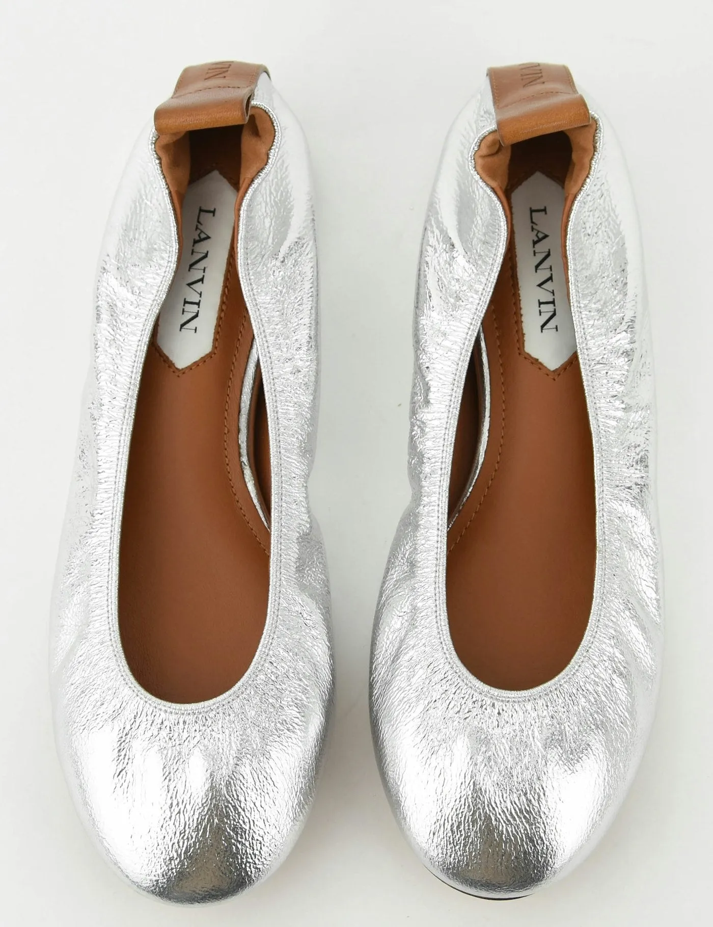 LANVIN  BALLERINA SILVER