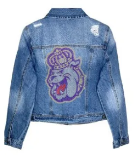 Licensed Game Day Jacket, Blue Denim, Multi JMU Bulldog