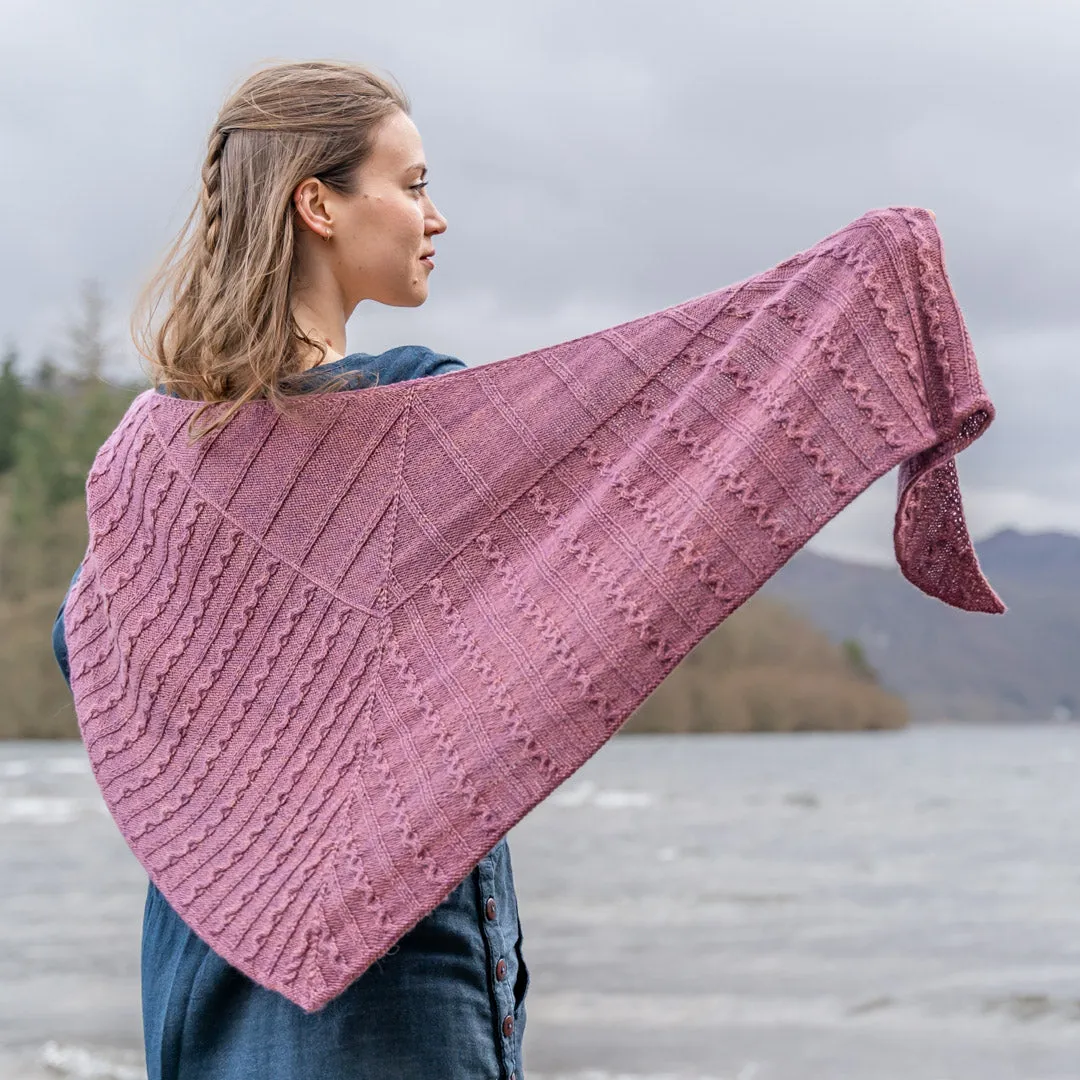 Pacific Crest Trail Shawl Kit