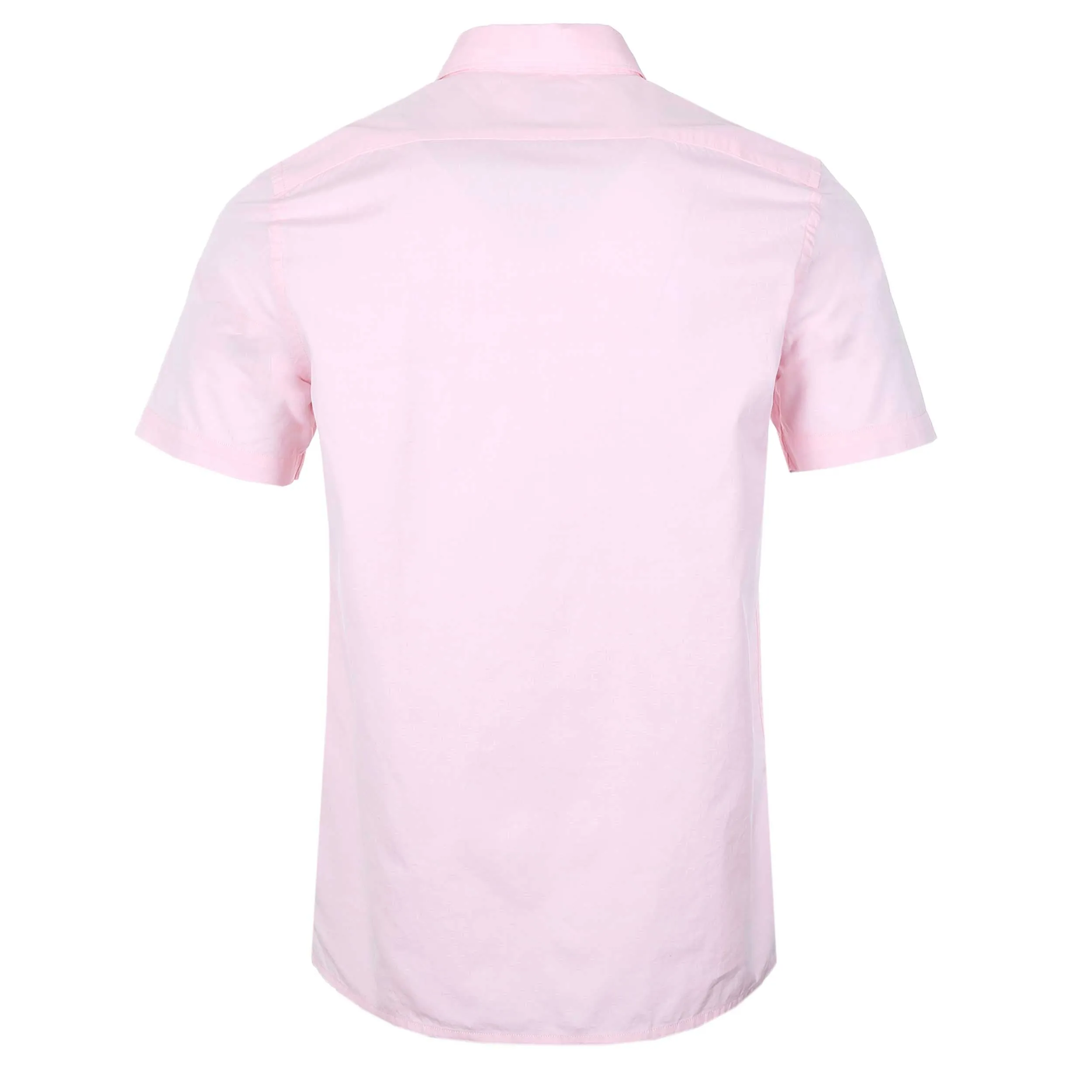 Paul Smith Casual Fit Zeb Badge SS Shirt in Pink