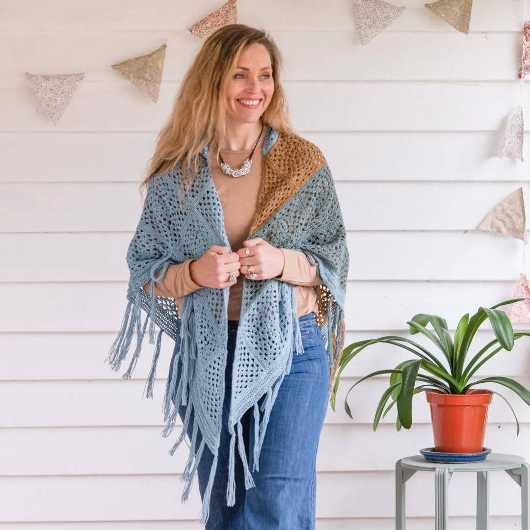 Perpetual Dawn Shawl Kit