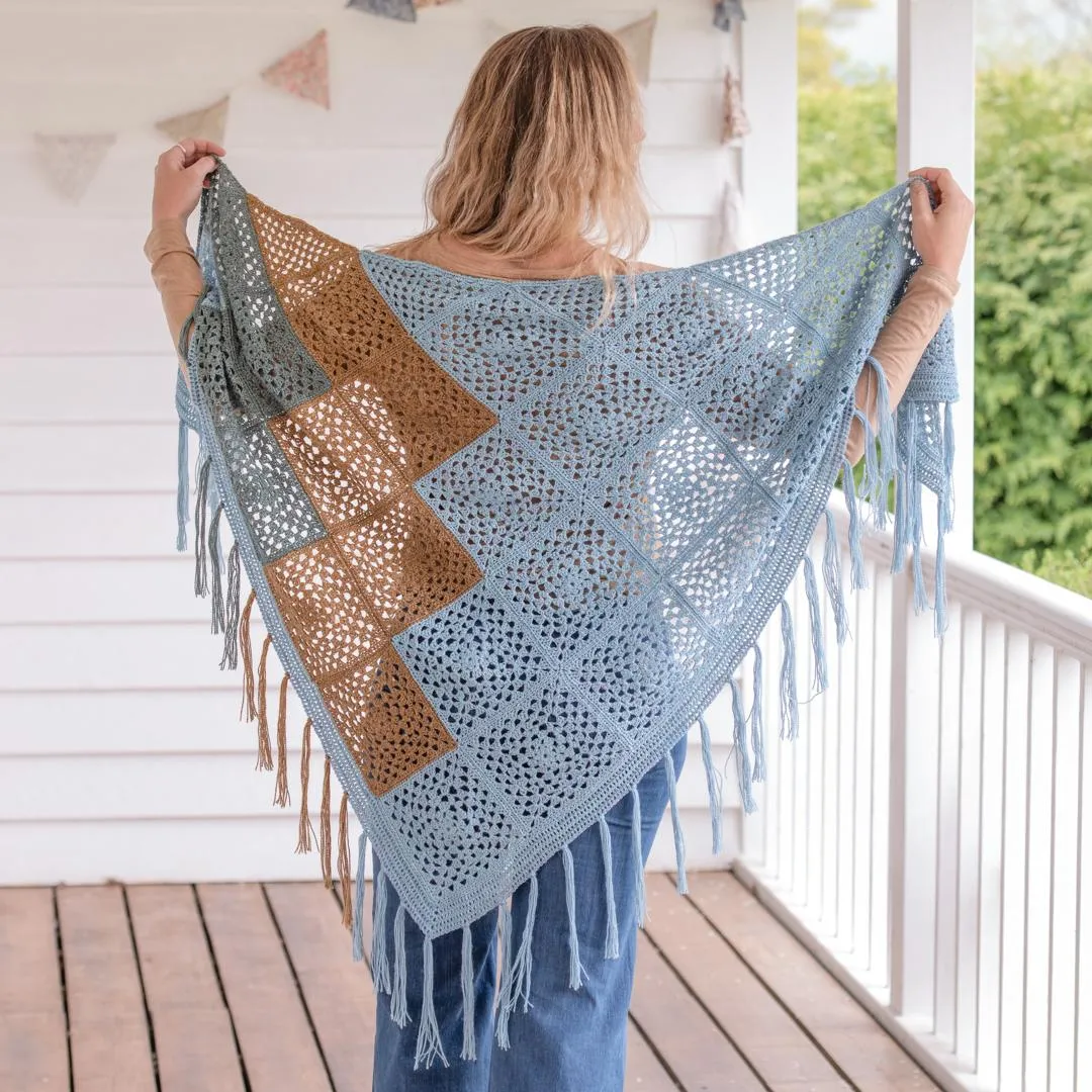 Perpetual Dawn Shawl Kit