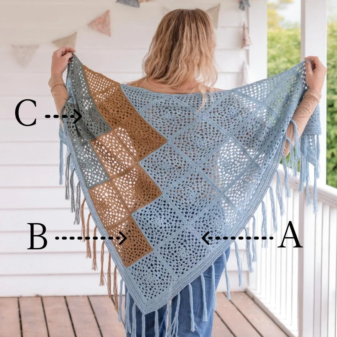 Perpetual Dawn Shawl Kit