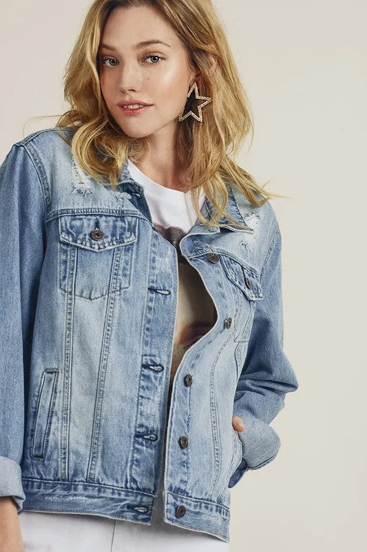 Relaxed Fit Denim Jacket