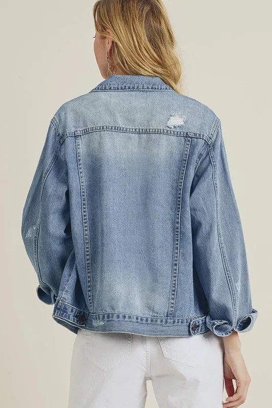 Relaxed Fit Denim Jacket