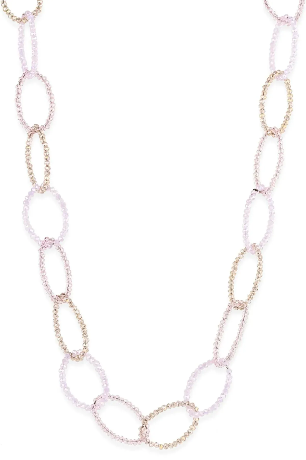 Sampark Oval Linked Collar Necklace