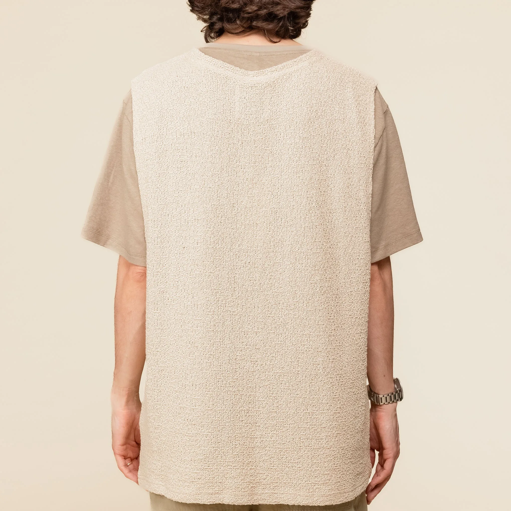 Satta - Link Vest Top - Khaki