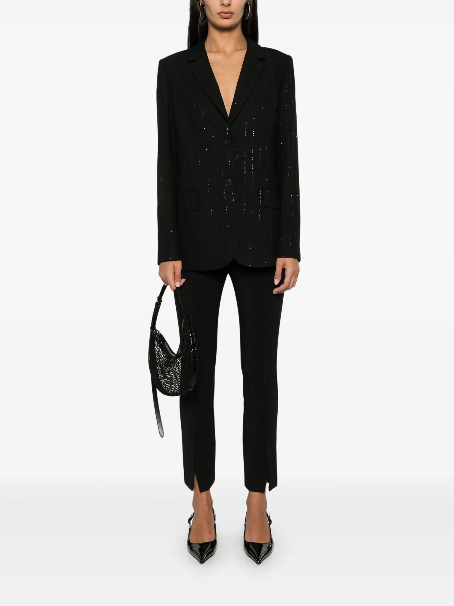 sequined blazer