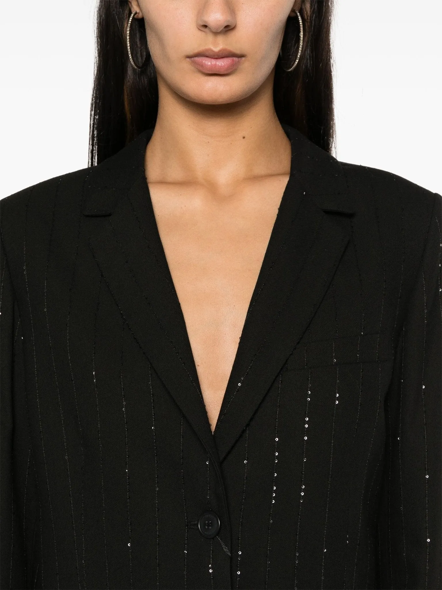 sequined blazer