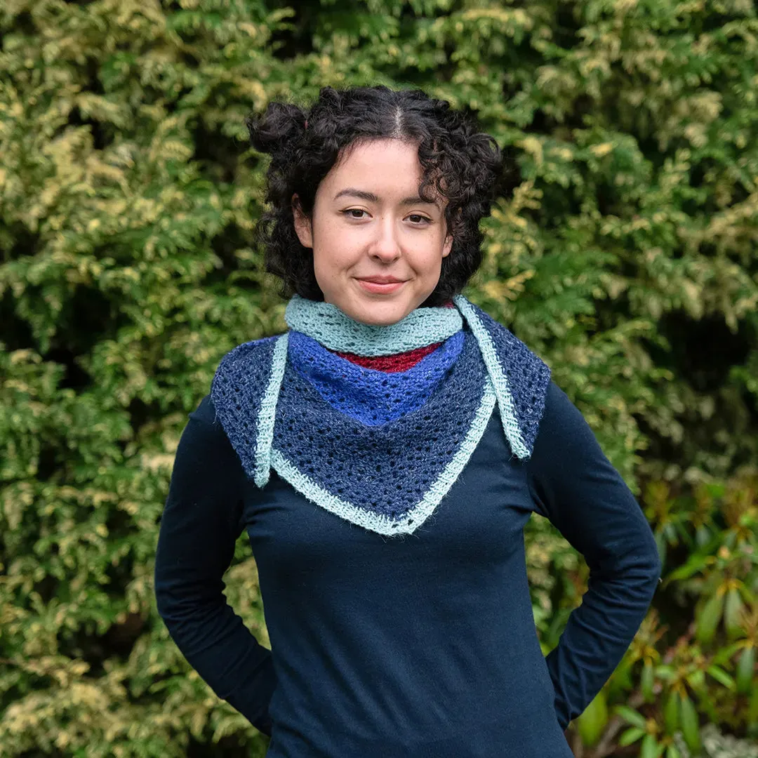 Style-It Eyelet Shawl Pattern