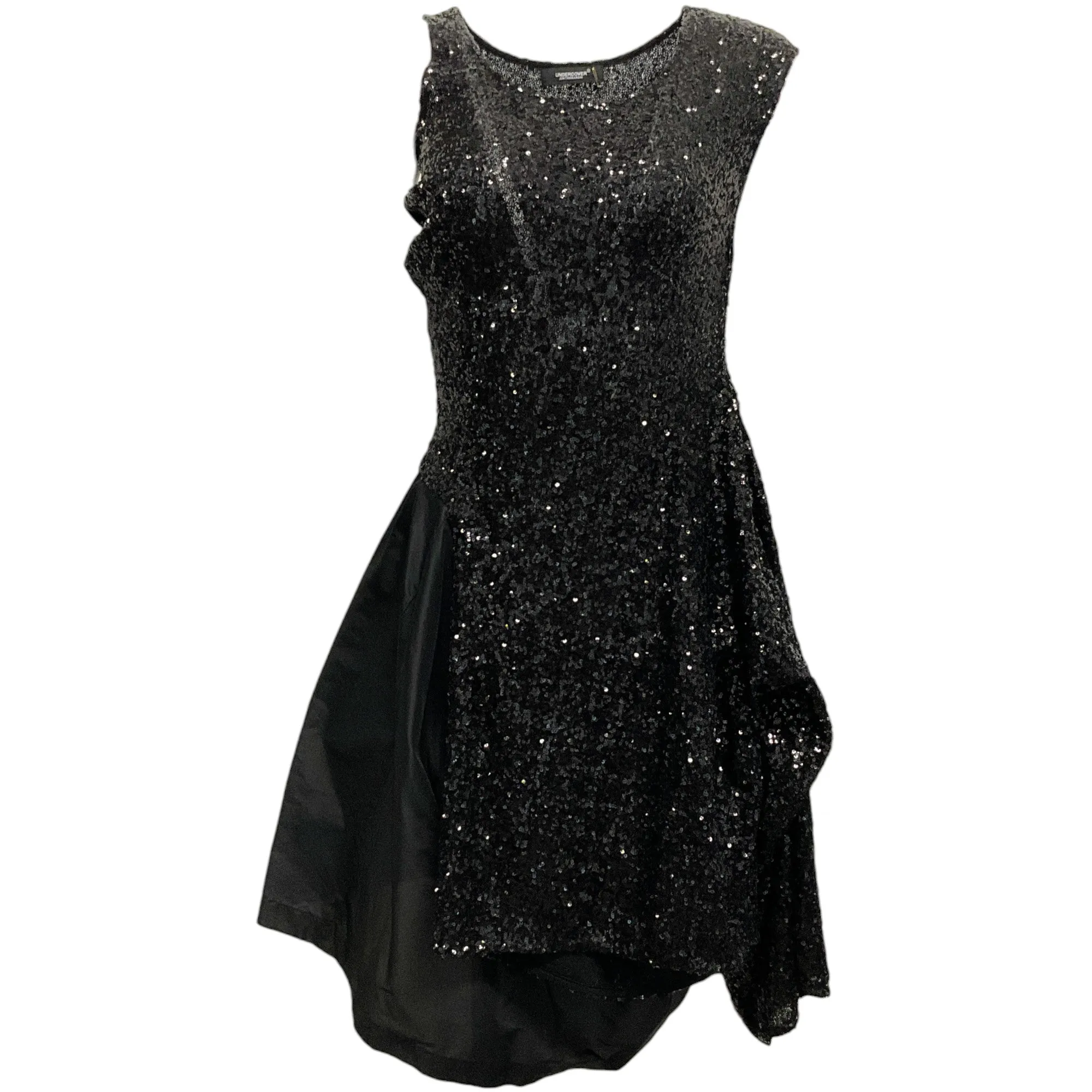 Undercover Black Sequined Sleeveless Dress