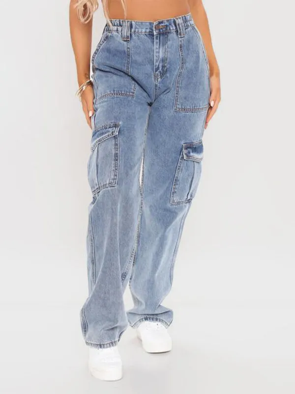 Women's Relaxed Cargo Jeans