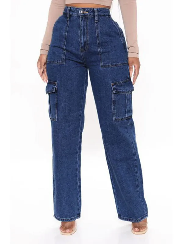 Women's Relaxed Cargo Jeans