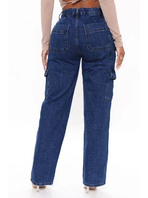 Women's Relaxed Cargo Jeans